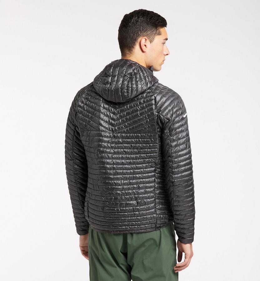 Haglöfs Mens L.I.M Mimic Down Jacket Black New Zealand 54398QHPU